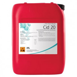 CID 20 (désinfection des bâtiments d'élevage et matériel de transport)