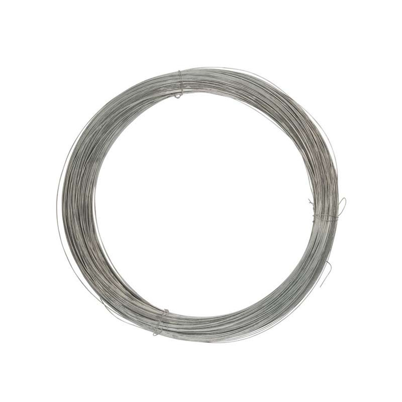 Fil acier galvanisé gris STANDERS, Diam.1.5 mm x L.30 m